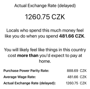 Currency Feel comparison results
